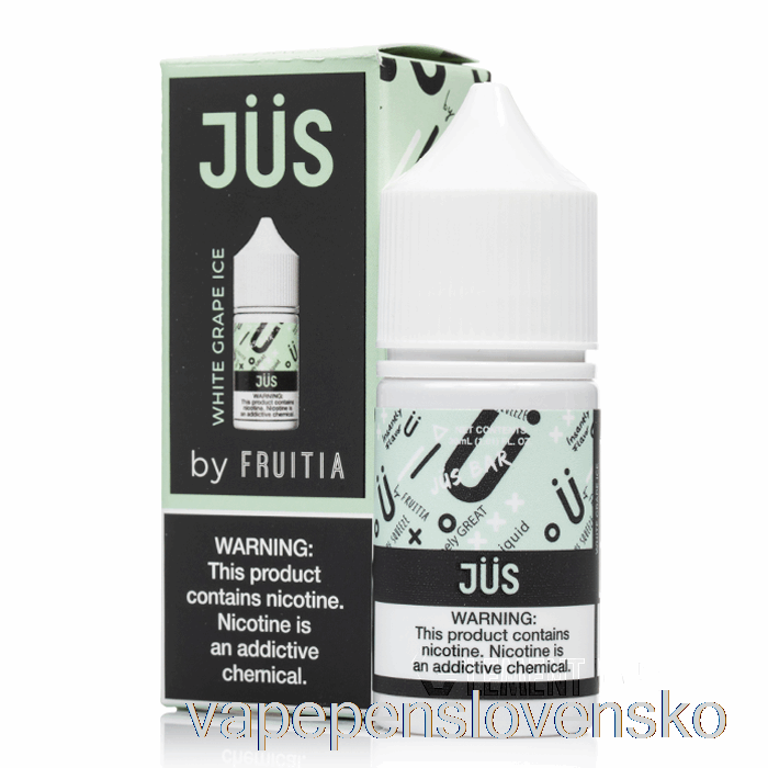 ľad Z Bieleho Hrozna - Jus Soli - 30 Ml 50 Mg Vape Pero